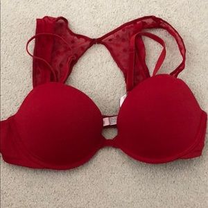 Victoria secret padded plunge bra